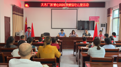 大木厂镇：开展“爱心妈妈”关爱活动 情暖留守儿童成长路