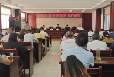土城镇：召开农村集体“三资”管理专项整治“突击战”动员部署会