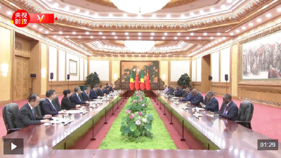 独家视频丨习近平：将双边关系定位提升为中刚高水平命运共同体