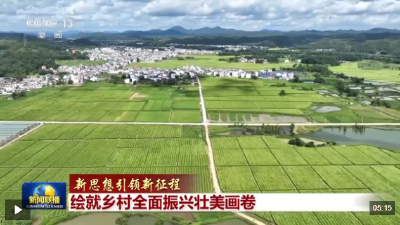 新思想引领新征程丨绘就乡村全面振兴壮美画卷