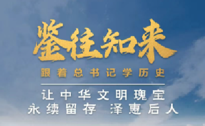 鉴往知来，跟着总书记学历史丨让中华文明瑰宝永续留存、泽惠后人