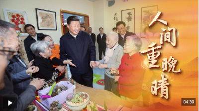 时政微视频丨人间重晚晴