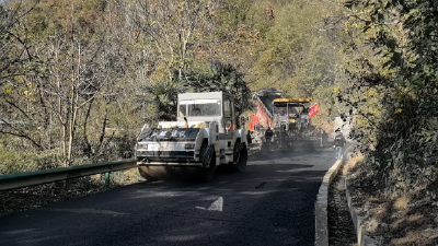五台乡：沥青铺就幸福路 乡镇焕新启新程