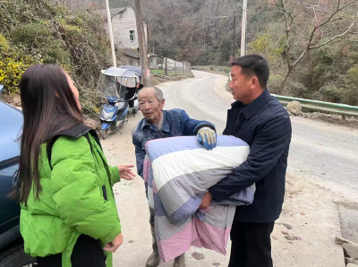大木厂镇：寒冬送暖显担当 走访连心聚民心