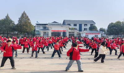 化龙学校：武当武术进校园 传统文化润童心