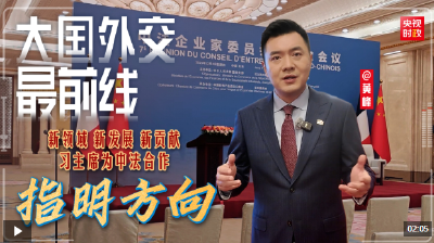 大国外交最前线丨新领域 新发展 新贡献 习主席为中法合作指明方向