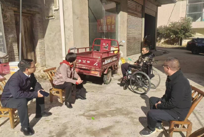 房县公共检验检测中心：开展“四百”活动 入户走访暖民心