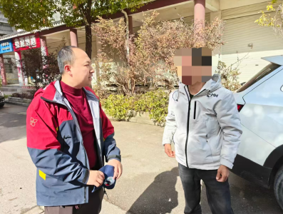 房县军店司法所：节后“敲”开门 矫正“第一关”