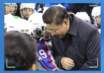 看图学习·冰雪春天丨“中国冰雪运动寄希望于你们”