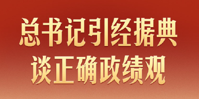 学习新语｜总书记引经据典谈正确政绩观