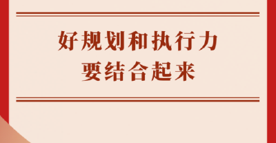 两会学习手记｜好规划和执行力要结合起来