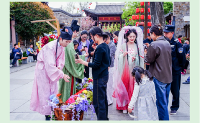 清明首日西关印象：古街遇花神，花艺传雅韵