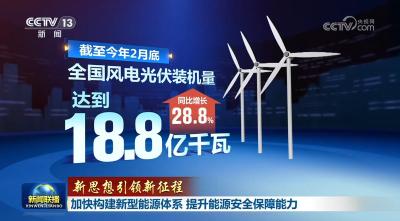 【新思想引领新征程】加快构建新型能源体系 提升能源安全保障能力