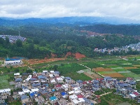 阡陌纵横，良田万顷