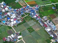 阡陌纵横，良田万顷