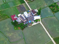 阡陌纵横，良田万顷