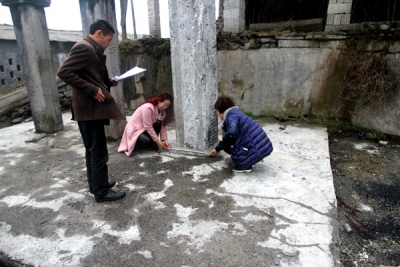建始展开亭台碑塔等地名普查工作