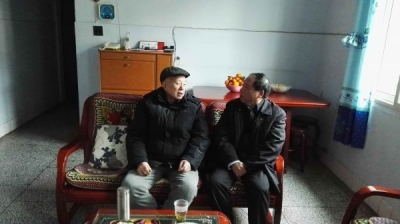 州政协慰问组慰问离退休老干部