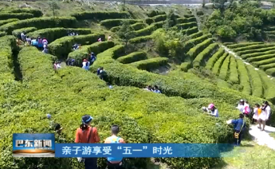 亲子游享受“五一”时光
