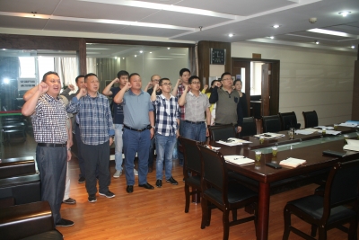 州住建委二级单位综合支部召开“不忘初心·永跟党走”主题活动动员会