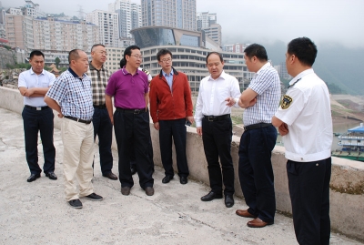 省港航海事局局长王阳红督查巴东长江干线非法码头治理工作