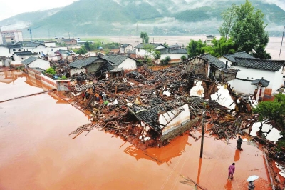  强降雨造成湖北8市州22县市区受灾