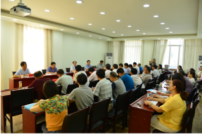 省科技厅督查组对恩施州科技系统全面履职尽责工作进行督查