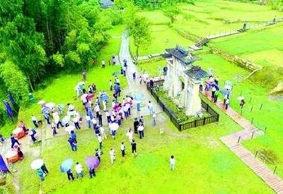 唐崖土司城址世界文化遗址公园开园