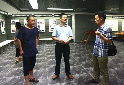 恩施州宣传部长到州文化馆调研