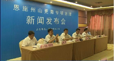 恩施林业局召开恩施州“山更青”专项治理新闻发布会