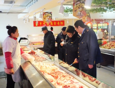 咸丰开展肉类产品安全检查