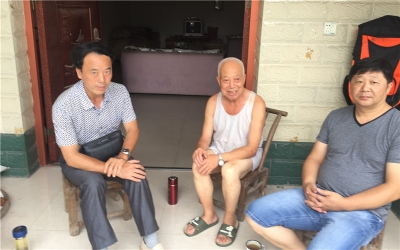 湖北省地质局第二地质大队走访慰问异地退休职工