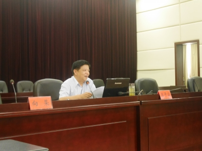 恩施州民宗委主任廖于实党校授课  讲解民族宗教政策