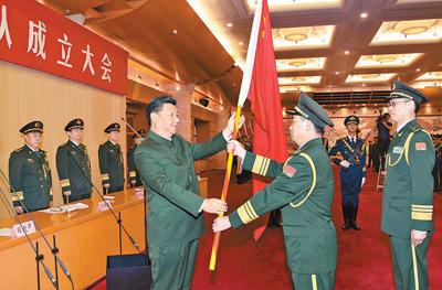 习近平：建设一支强大的现代化联勤保障部队