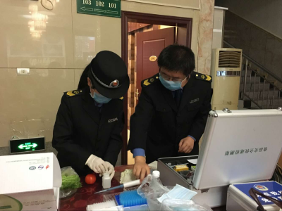 建始县组建专班驻点检查定点供餐单位