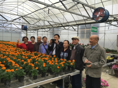 黄花染双鬓   重阳寄深情 ——州统计局重阳节带领老干部体验龙凤青堡新发展 