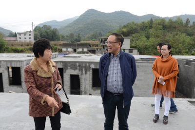 恩施州统计局指导督办鹤峰县太平镇灾后重建工作  