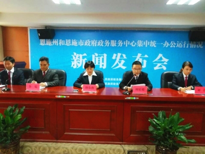恩施州市窗口三个月共办理审批及服务事项44.6万余件
