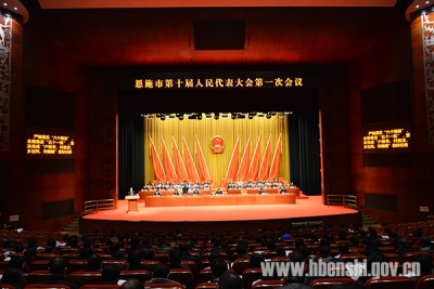 (聚焦两会)恩施市十届人大一次会议召开第二次全体会议