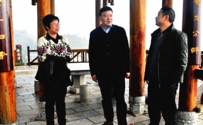 浙江省发改委到宣恩县调研东西部扶贫协作工作