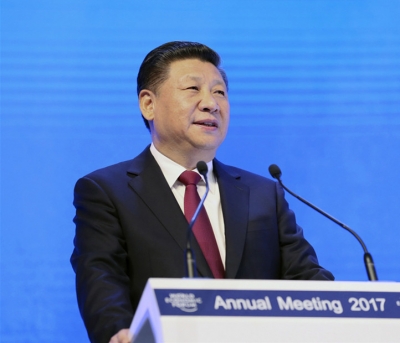 习近平出席世界经济论坛2017年年会开幕式并发表主旨演讲