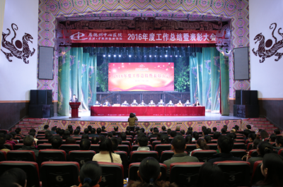 恩施州中心医院召开2016年度工作总结暨表彰大会