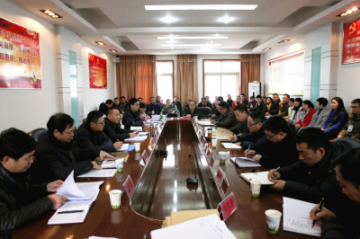 州考核组到我台检查考核2016年工作