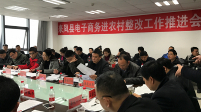来凤县县长办公会督办电子商务进农村整改工作