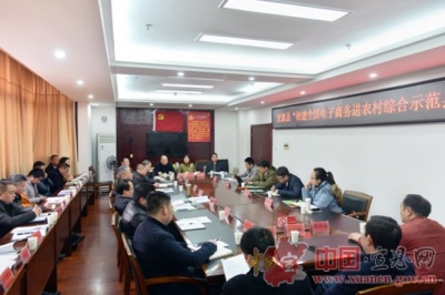 宣恩召开“创建全国电子商务进农村综合示范县”座谈会 