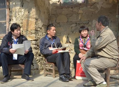 省扶贫办督查组到利川督查第三次全国农业普查工作