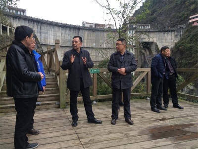 邓升志到宣恩县贡水河国家湿地公园调研