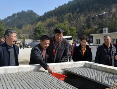 恩施州政协视察组到利川视察农村垃圾处理情况