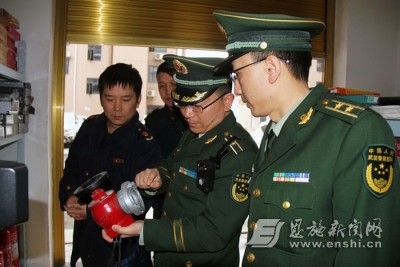恩施州多部门联合打击假冒伪劣消防产品