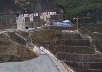 鹤峰县江坪河水电站工程建设加速推进